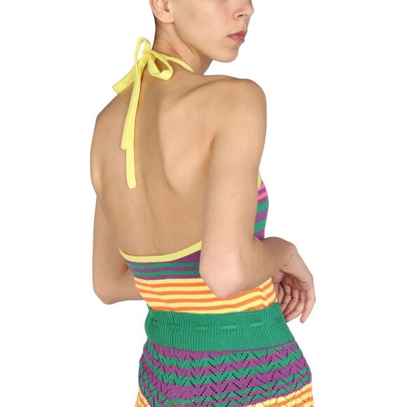 Gallo 1927 Women Striped Pattern Top - Picture 4 of 4